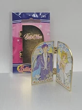 SAILOR MOON R - PINSART KING ENDIMION AND NEO QUEEN SERENITY OPEN PIN