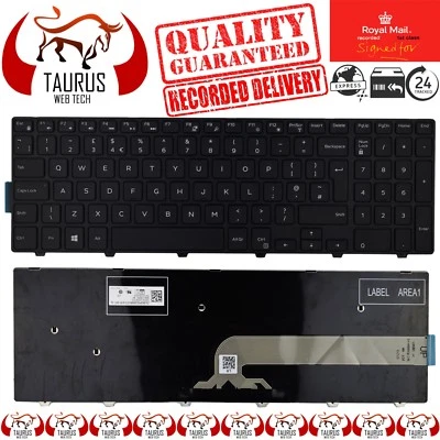 New Quality DELL Inspiron 15 3000 SERIES 3541 3542 UK English Keyboard FREE P&P