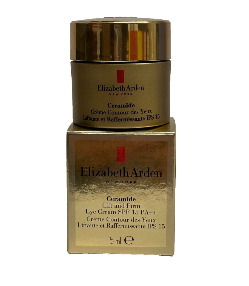 Crema de ojos Elizabeth Arden Ceramide Lift and Firm FPS 15 PA++ 0,5 oz/15 ml Foto 2 de 2