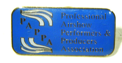 Vintage PAPPA Pin Professional Airshow Performers Producers Association Lapel