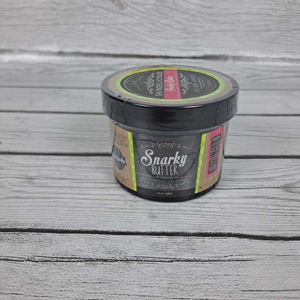Manteca de Karité y Manteca de Almendras Skindelicious Snarky 10oz 285g Nueva Foto 2 de 4