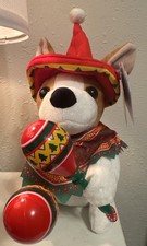 NEW Hug Me Animated Mariachi Puppy Singing Macarena Dog Dancing Plush Maracas