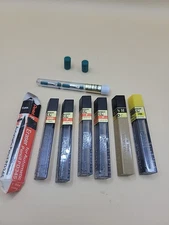 Mechanical Pencil Lead Refill Lot Erasers F HB .5 .9 ZO