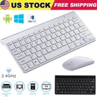Mini Wireless Keyboard And Mouse Set 2.4G For Mac Apple PC Computer Waterproof