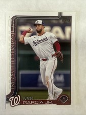 2025 Topps Baseball - Luis Garcia Jr. - Washington Nationals - Base - #9