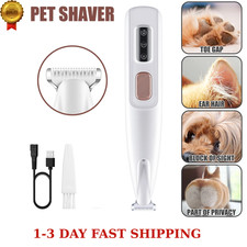 Dog Paw Fur Trimmer Low Noise Cordless Electric Pet Hair Clippers for Cat Dogs