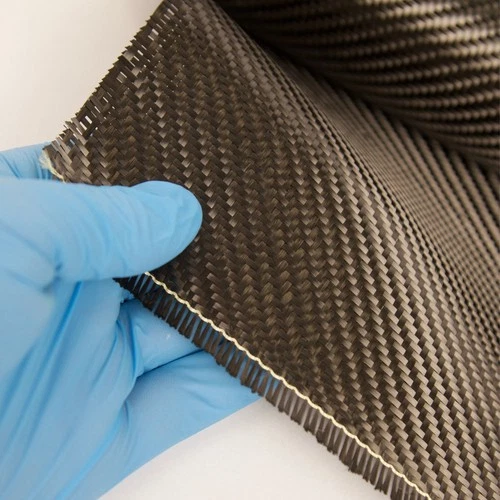 Carbon Fiber Fabric 50in Wide 5.7oz 3K 2x2 Twill Weave Real Carbon Cloth Roll - product listing photo