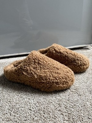 Hausschuhe Latschen Schlappen APPARIS Gr.38 Neuwertig Brown Beige Damen Unisex