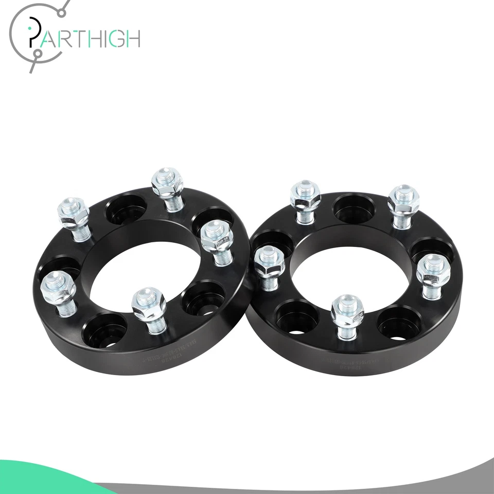 Espaciadores de rueda (4) 1" de grosor 12x1,25 para Nissan Sentra Máxima Murano Rogue 5x4,5 Foto 2 de 4