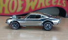 Vintage Hot Wheels Redline Mustang Boss Hoss Chrome Club Car 1970 Hong Kong