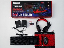 Gaming Keyboard And Mouse Set,LED, RGB Backlit For Xbox,PS4,PS5,PC,Laptop UK