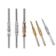 Rods Stairs Replacement Spindles Stairway White/Gold Access Accessories