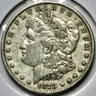 1878 Reverse of '79 Morgan Silver One $1 Dollar - Philadelphia  R1727