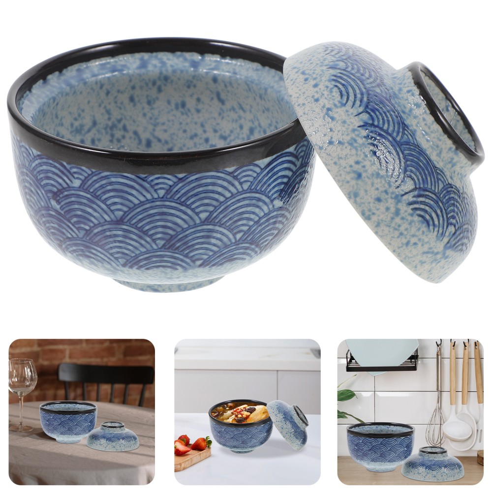 Platos Para Sopa Small Ramen Bowl Ceramic Soup Convenient Cubilose