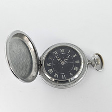 Vintage CASE Ornament Pocket Watch USSR MOLNIJA SOVIET case Watch