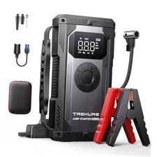 8-in-1 Jump Starter with Air Compressor 5500A 150PSI Portable Car Battery Jump 