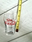 Coca Cola Mini Fountain / Shot Glass 3 inch Tall Vintage