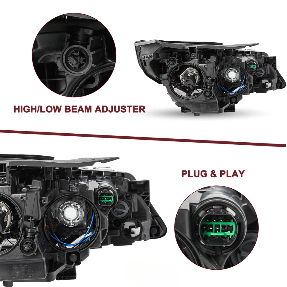 Proyector halógeno para Kia Optima 2016-2018 sin faros LED DRL para pasajero Foto 4 de 4