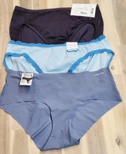 Lot of 3 Women's Panties Calvin Klein b.tempt'd Vanity Fair Size 8/X-Large