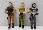 VTG Hasbro G.I. Joe Major Storm  Rock N Roll V2 Slip-Stream V1  ARAH Figure Set