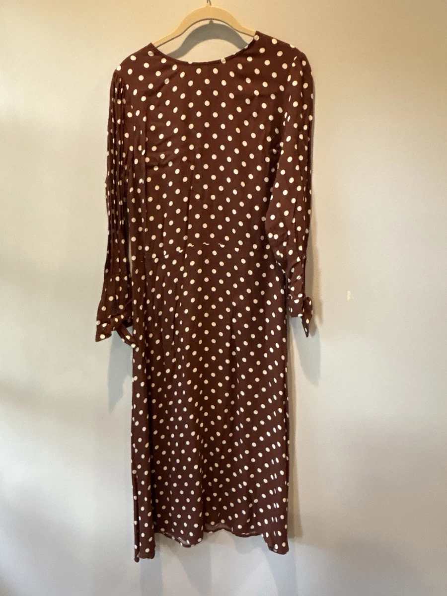 brown and white polka dot dress plus size Dresses for Women for sale SIZE:1 (XXS) Pink Sleeveless Linen Halter YGroup_AW-BS-10718 Ax paris making it perfect for