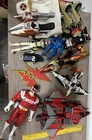 Mixed Power Rangers Lot Vehicles Parts Figures Weapons Vintage