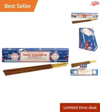 Long-Lasting 15g Sai Baba Nag Champa Incense – Perfect for Yoga & Healing