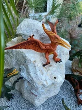  Amazing Detail Poseable PTERANODON  Dinosaur Action Figure Winged Wings  8 inch