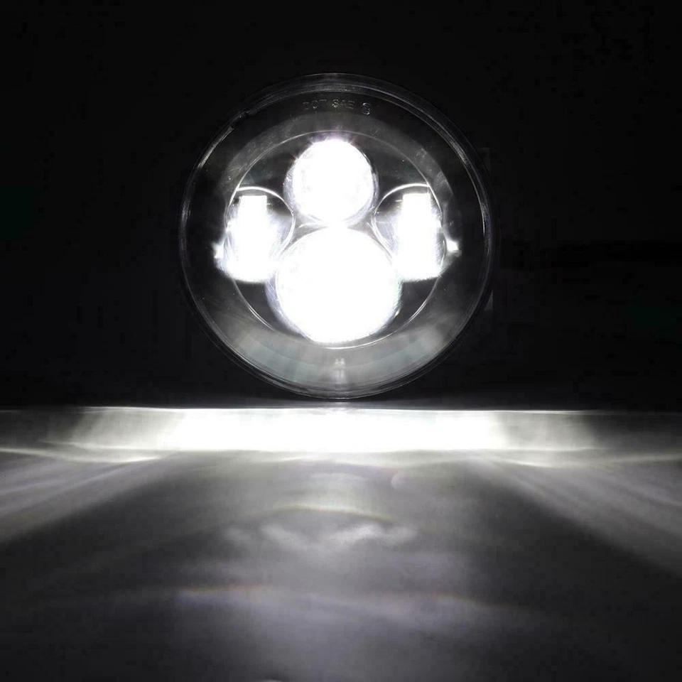 7inch Round Sealed LED Headlights For Dodge B100 B200 B300 Van 1971-1974 Pickup - Image 4 of 4