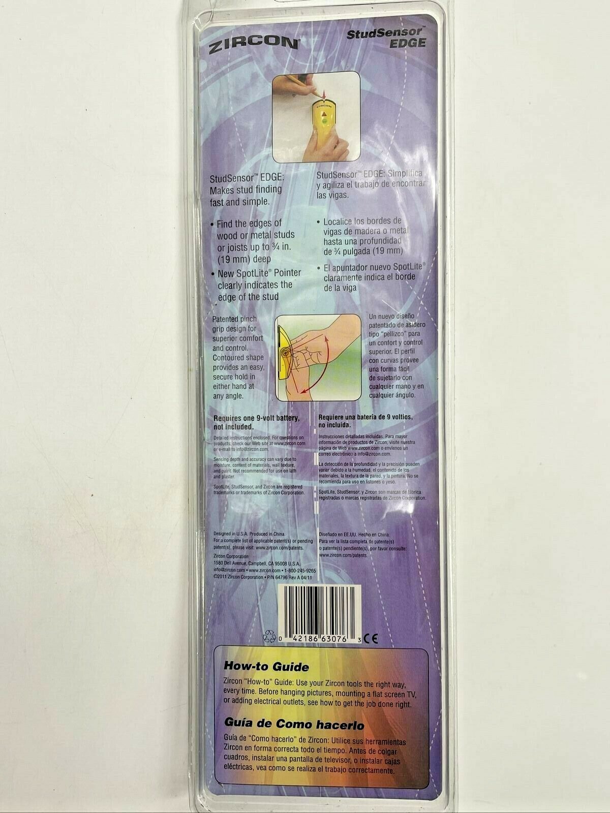 Zircon Studsensor L20 3/4 Inch Edge Finding Pinch Grip Wood Metal eBay