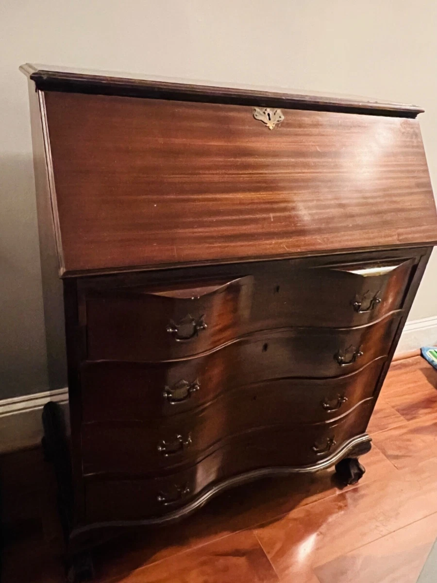 Antique Secretary Desk drop front used. Purchased on 1930 s