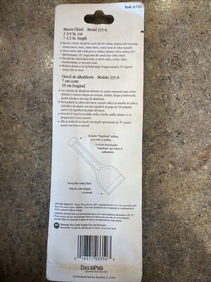 Dasco Pro 3 In. W X 7 In. L Brick Chisel Set 1 Pk - Ace Hardware