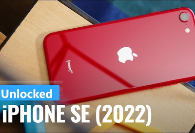 Apple iPhone SE (3rd Generation) - 64 GB - Product Red (GSM Apple iPhone SE (3rd Generation) - 64 GB - Product Red (GSM