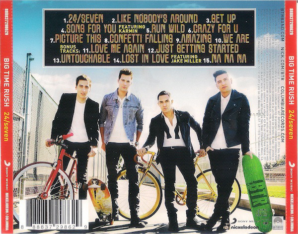 Big time rush - 24/Seven CD 3729862 (888837298629)
