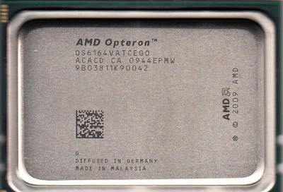 AMD OPTERON 6164 HE XCACD 1.7GHZ 12MB L2 6MB L3 12-CORE SOCKET G34 (TRAY) - NEW!
