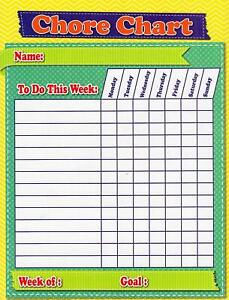 Magnetic Dry Erase Chore Chart