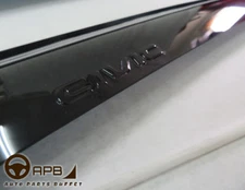 For Honda Civic Hatchback 2017-2021 logo Window Visors Guard Vent Deflector