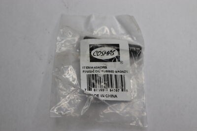 Cosmas Euro Style T-Bar Knob Oil Rubbed Bronze 3/8'' Dia. 404ORB