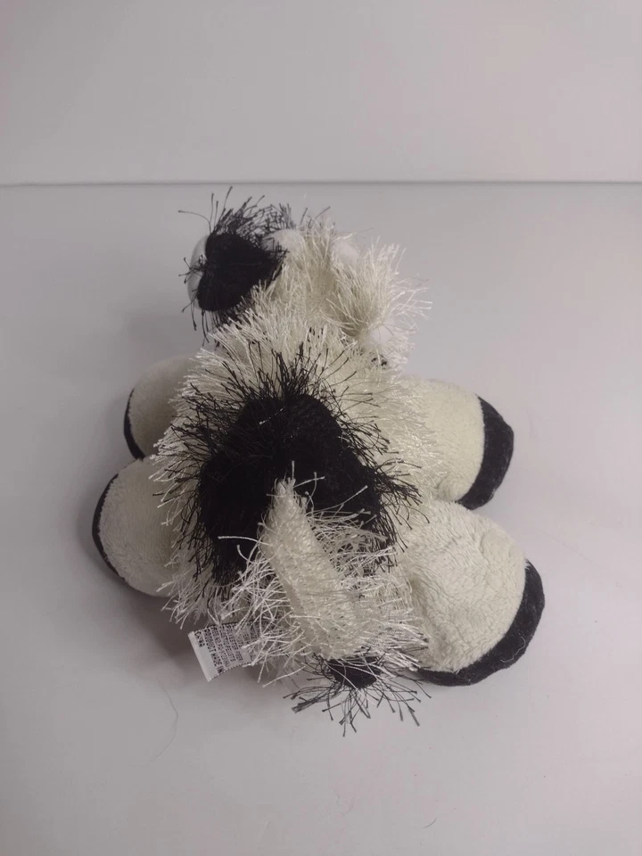 Ganz Webkinz Lil Kinz COW Plush 6" Stuffed Animal No Code White Black - Image 3 of 4