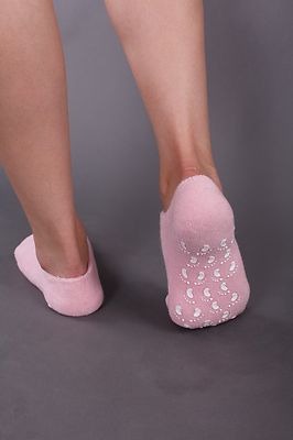 LOREY - Hochwertige Fußpflege Socken, Hautpflege Gel-Socken