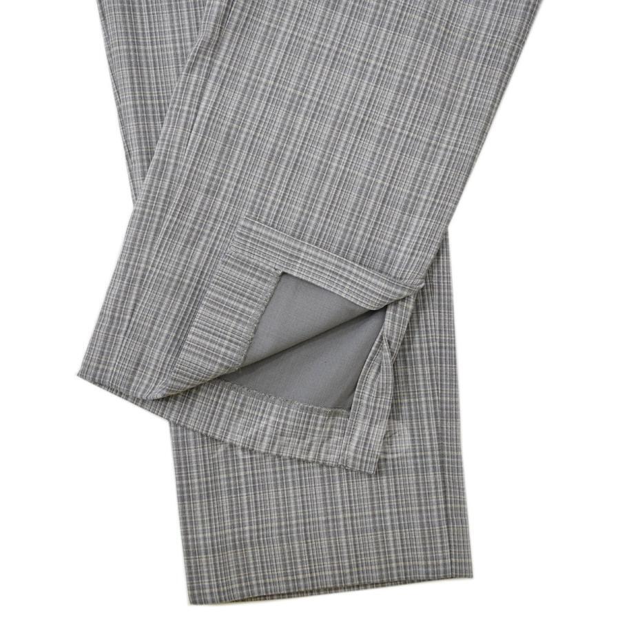 Auralee Hard Twist Wool Doubleface Check Slacks 20Ss Gray Auralee Hard Twist Wool Doubleface Check Slacks 20Ss Gray