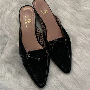 womens backless slip on shoes