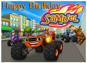 real blaze monster truck