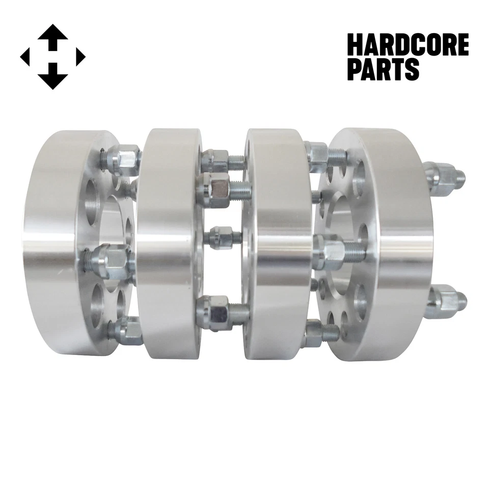 4 peças | 1,25" 5x4,5 a 5x5 adaptadores de roda Jeep JK rodas em TJ YJ - Imagem 4 de 4