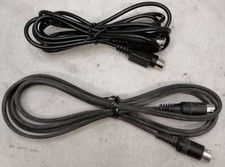 Lot of 3 S-Video 4 Pin Male Lot of 3 S-Video 4 Pin Male to Male Black Cable 5ft