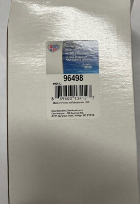Carquest Fuel Filter 96498. Kenworth & Peterbilt W/Cummins ISX11.9