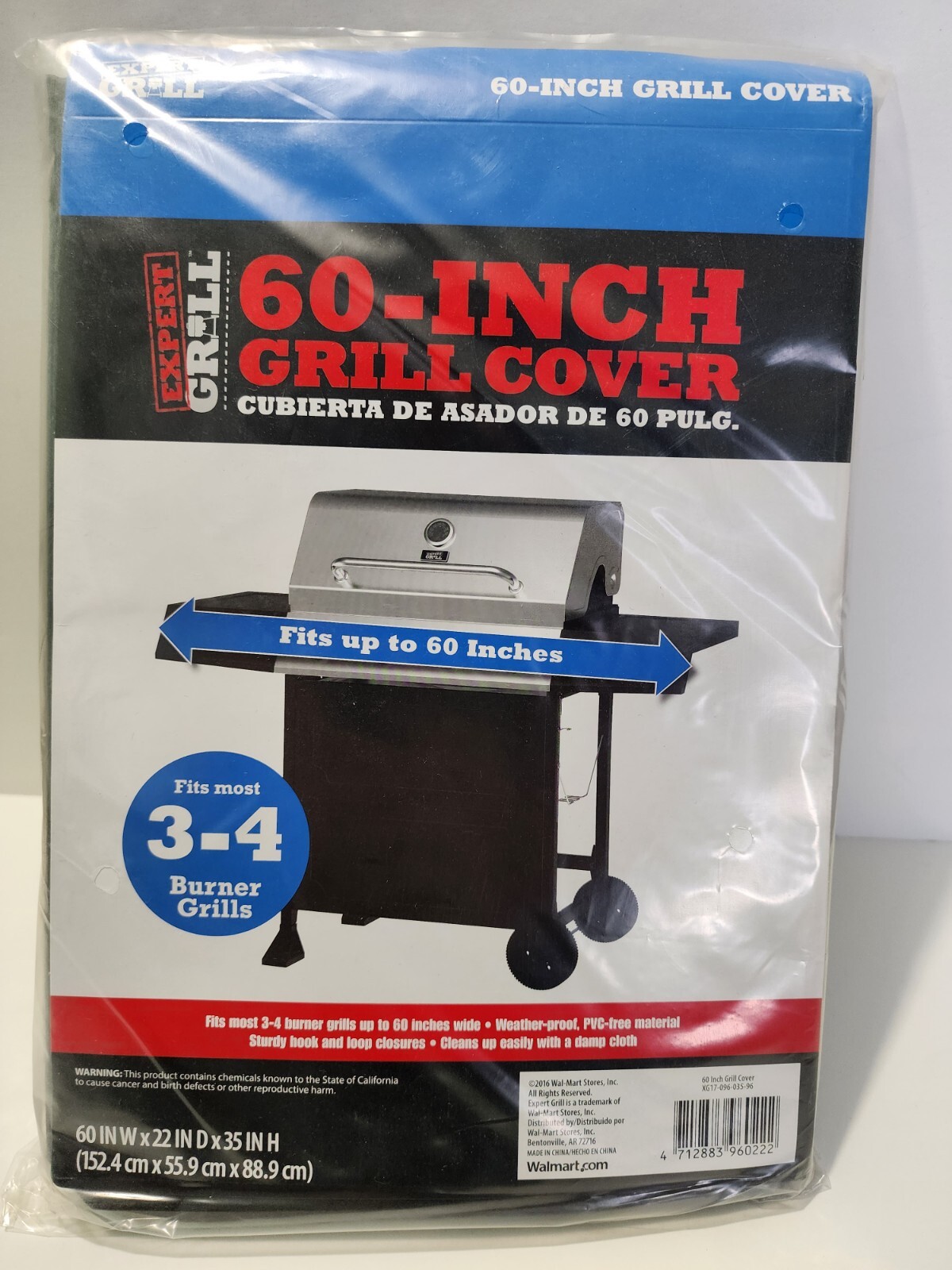 Expert Grill Heavy Duty BBQ Grill Cover Gas Barbecue Outdoor Waterproof