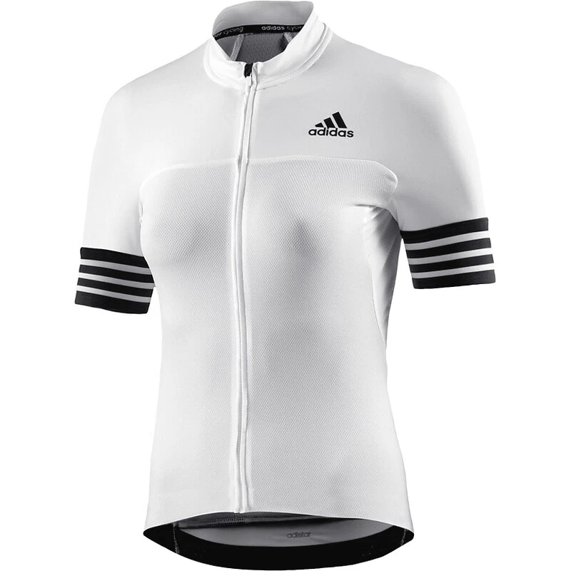 Adidas Bicycle Jersey Jacket Cycling Shirt Women Children MTB White/Black | eBay