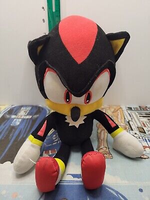 SHADOW Sonic 12 Plush The Hedgehog Stuffed Doll New Tag Authentic