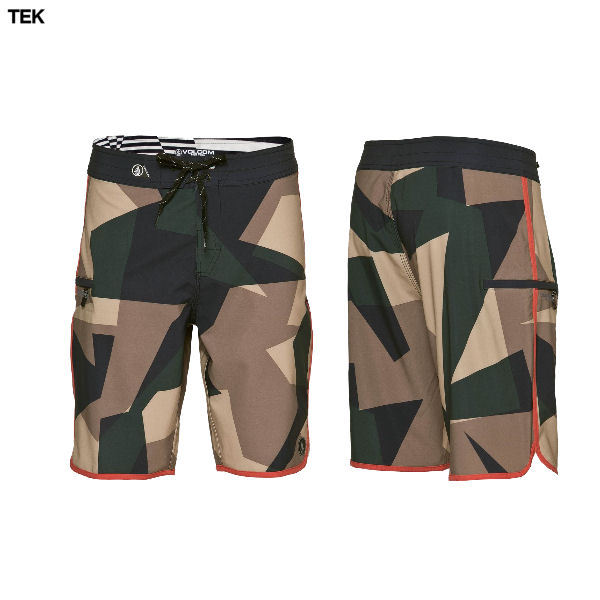 NEW board shorts Camo Mod geometric mod tech 4 way stretch pick